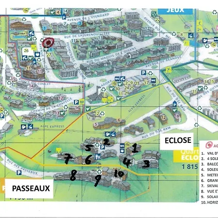 Apartment 4 Soleils - 2 Pieces + Coin Montagne-eclose Est Mae-3281 Huez